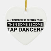 Cool Tap Dansend design Keramisch Ornament (Voorkant)