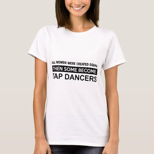 Cool Tap Dansend design T-shirt (Voorkant)