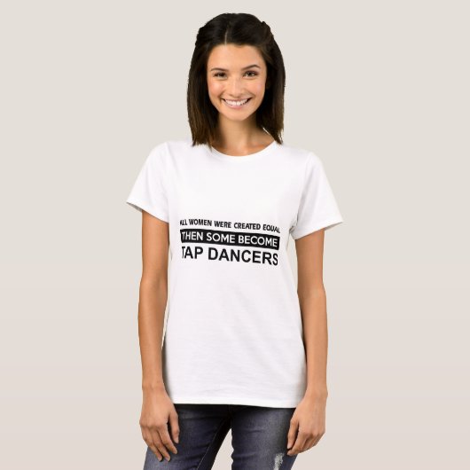 Cool Tap Dansend design T-shirt (Voorkant volledig)