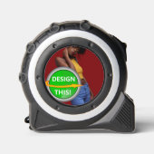 COOL! Tapemaat - Zilver- Aangepast Rolmaat (Voorkant)