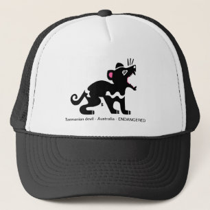 Cool Tasmaanse duivel - Dierenactivist - Bedreigd Trucker Pet