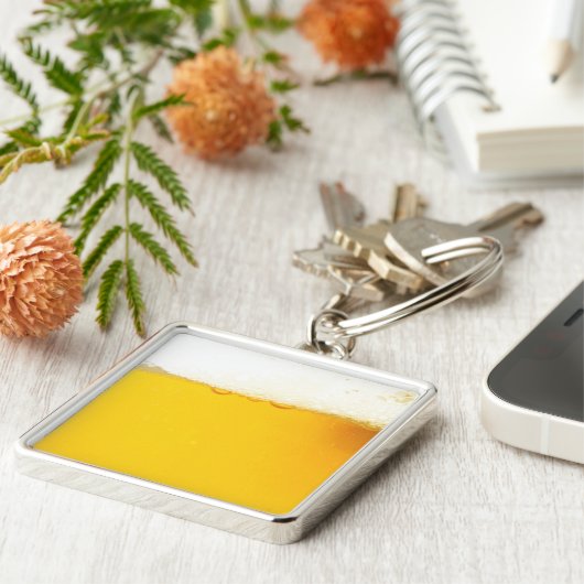 Cool Tasty Beer Sleutelhanger (Zijkant)