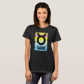 Cool Taurus Symbol Astrology Tarot Horoscopes Birt T-shirt (Voorkant volledig)