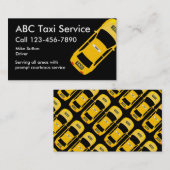 Cool Taxi Service Business-cards Visitekaartje (Voorkant / Achterkant)