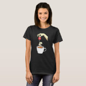 Cool Tea Addict Tea Rex T-shirt (Voorkant volledig)