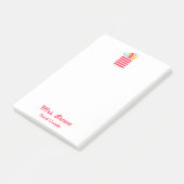 Cool Teacher School Supply Organizer Post-it Notes (Schuin)