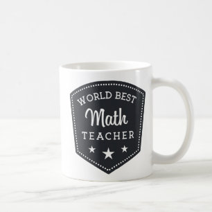 Cool Teacher Wiskunde Gift World Best Wiskunde Tea Koffiemok