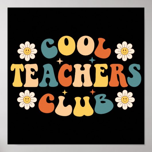 Cool Teachers Club Poster (Voorkant)