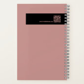 Cool Team Afbeelding Hair Stylist Logo Motto Notitieboek (Achterkant)