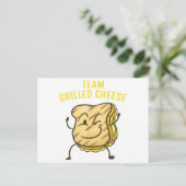 Cool Team Gegrilde Kaas Cadeau Grappige Squad Gero Briefkaart (Staand voorkant)