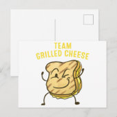 Cool Team Gegrilde Kaas Cadeau Grappige Squad Gero Briefkaart (Voorkant / Achterkant)