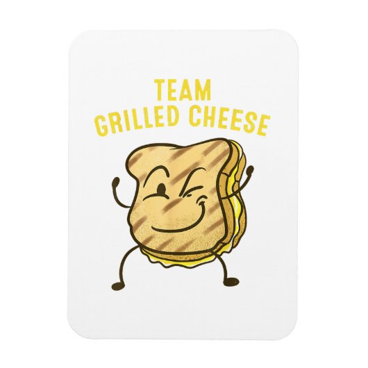 Cool Team Gegrilde Kaas Cadeau Grappige Squad Gero Magneet (Verticaal)