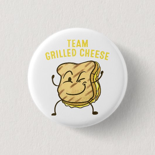 Cool Team Gegrilde Kaas Cadeau Grappige Squad Gero Ronde Button 3,2 Cm (Voorkant)