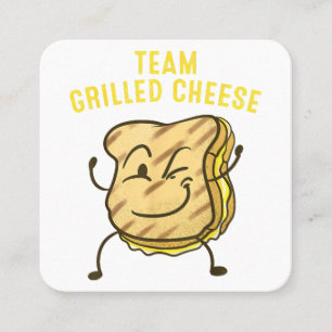 Cool Team Gegrilde Kaas Cadeau Grappige Squad Gero Vierkante Visitekaartje