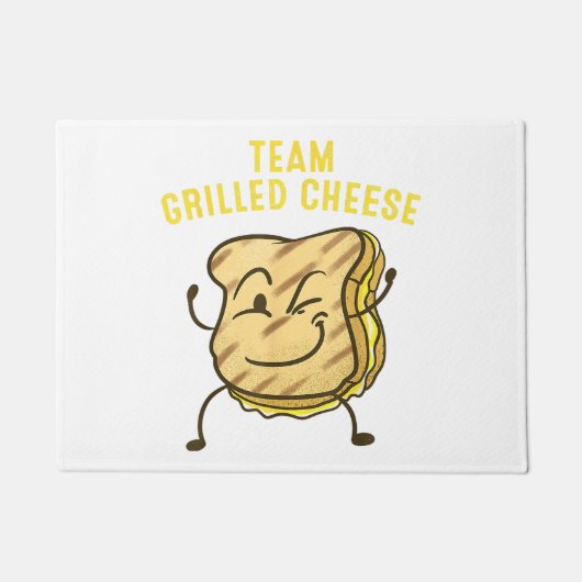 Cool Team Gegrilde Kaas Gift Grappig Squad Toasted Deurmat (Voorkant)
