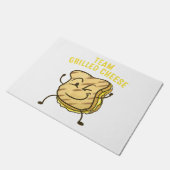 Cool Team Gegrilde Kaas Gift Grappig Squad Toasted Deurmat (Schuin)