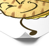 Cool Team Gegrilde Kaas Gift Grappig Squad Toasted Poster (Hoek)