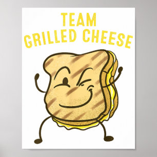 Cool Team Gegrilde Kaas Gift Grappig Squad Toasted Poster