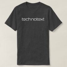Cool Technotext Techno Text T shirt