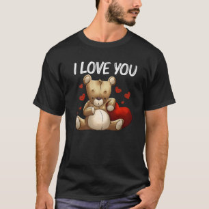 Cool Teddy Bear Gift for Men Plush Stuffed T T-shirt