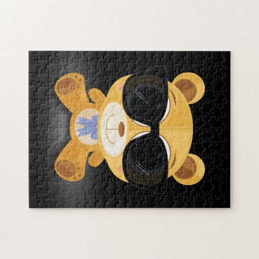 Cool Teddy Bear Legpuzzel (Horizontaal)