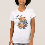 Cool Teddy Bear T-shirt (Voorkant)