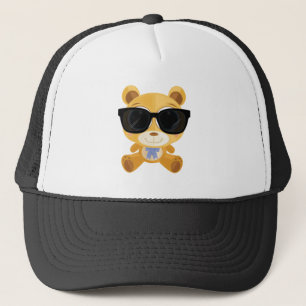 Cool Teddy Bear Trucker Pet
