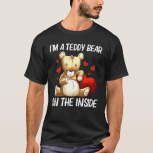 Cool Teddy Bear voor mannen Plush Stuffed Speelgoe T-shirt