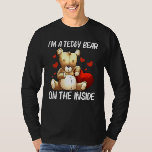 Cool Teddy Bear voor mannen Plush Stuffed Speelgoe T-shirt