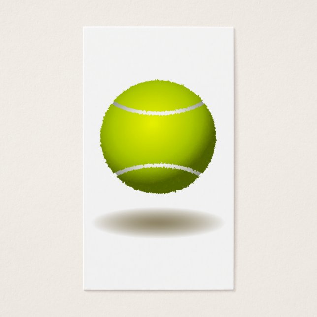 Cool Tennis Emblem 2 Visitekaartje (Voorkant)