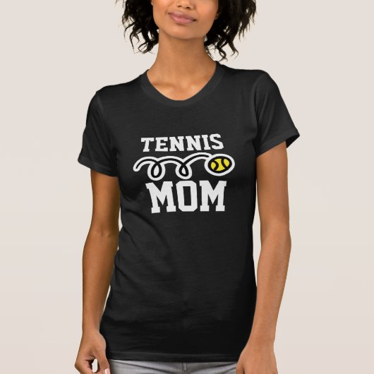 Cool tennis mamma t-shirt voor vrouwen (Voorkant)