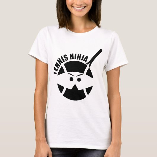 Cool Tennis ninja! T-shirt (Voorkant)