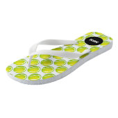 Cool Tennis Pattern Gift Teenslippers (Schuin)