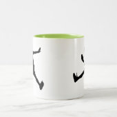 Cool Tennis Tweekleurige Koffiemok (Center)