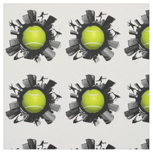 Cool Tennis World Stof (Swatch)