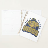 Cool Terug naar School Vibes Cartoon Art Planner (Display)
