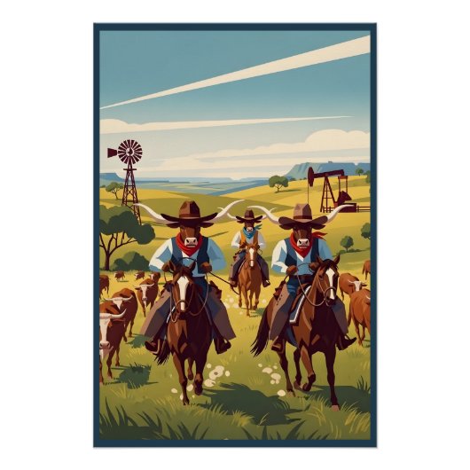 Cool Texas Perfect Poster (Voorkant)