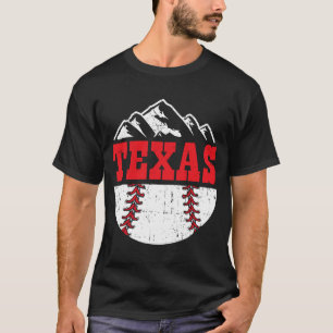 Cool Texas Softball Baseball Team Sports Lover Tex T-shirt