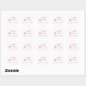 Cool Text Girls Weekend Bachelorette Party Ronde Sticker (Vel)