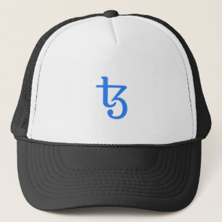 Cool Tezos Cryptocurrency Coin Sign Trucker Pet