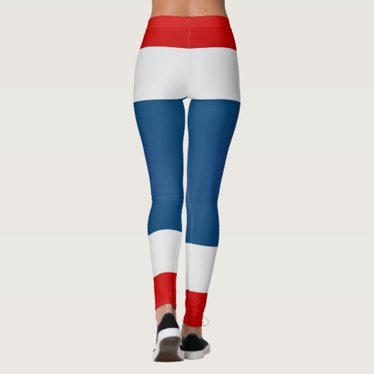 Cool Thailand Flag Mode Leggings (Achterkant)