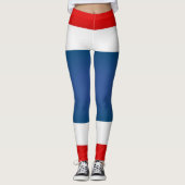 Cool Thailand Flag Mode Leggings (Voorkant)