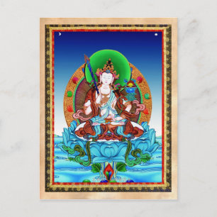 Cool thangka Akasagarbha Bodhisattva Mahasattva Briefkaart