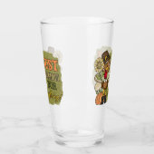 Cool Thankful Thanksgiving Holiday kalkoen Glas (Links)