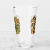 Cool Thankful Thanksgiving Holiday kalkoen Glas (Rechts)