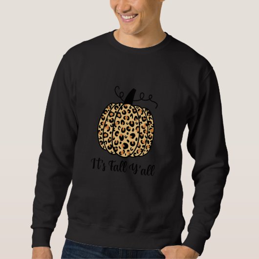 Cool Thanksgiving herfststemming herfst luipaard p Trui (Voorkant)