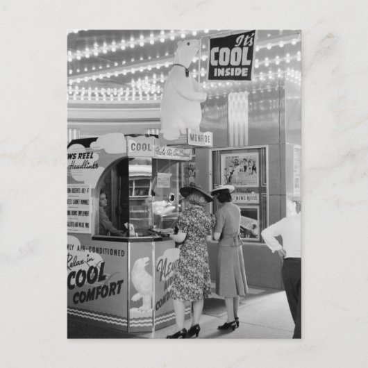 Cool Theater, 1940 Briefkaart (Voorkant)