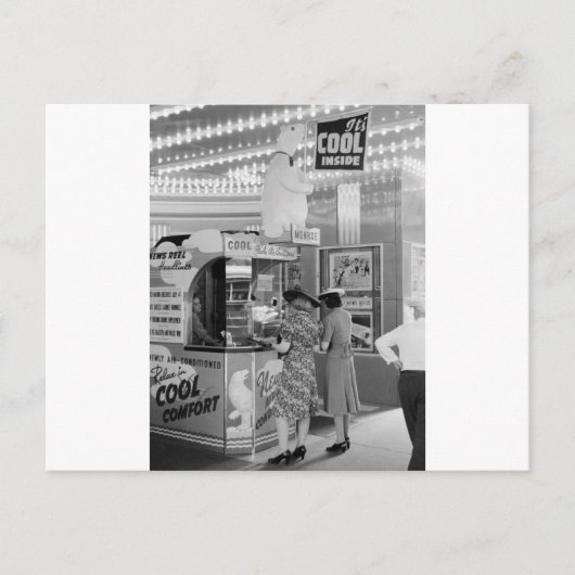 Cool Theater, 1940 Briefkaart (Voorkant)