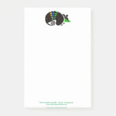 Cool Three banded ARMADILLO - Bedreigd dier - Post-it® Notes (Voorkant)