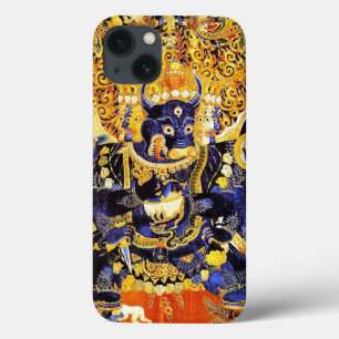 Cool tibetan thangka god mandala tattoo art iPhone 13 hoesje